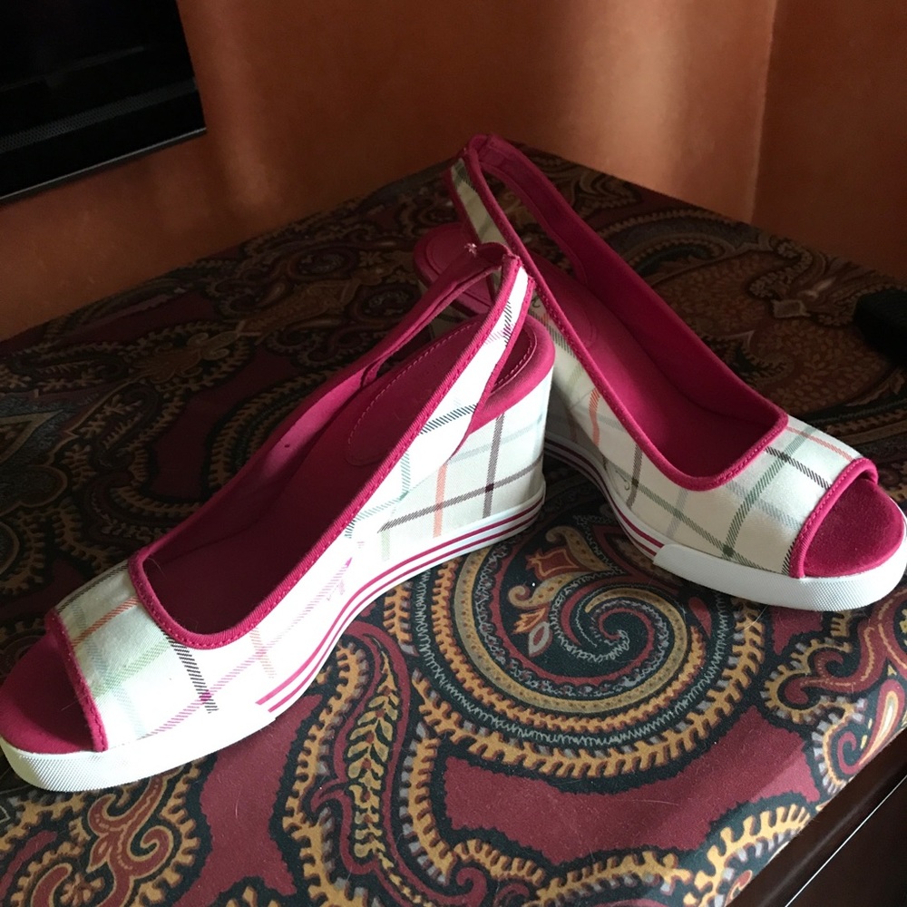 Coach sling back sneaker sandals